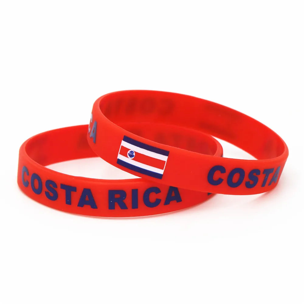 🌍 BRACELET SILICONE THÉMATIQUE (PAYS/DRAPEAU) 🏳️