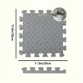 Tapis de Yoga imbriqué 30x30cm, 16 pièces, équipement de gymnastique et de Yoga à domicile, tapis de protection en mousse EVA, sol antidérapant, Fitness d'intérieur