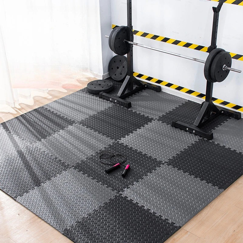 Tapis de Yoga imbriqué 30x30cm, 16 pièces, équipement de gymnastique et de Yoga à domicile, tapis de protection en mousse EVA, sol antidérapant, Fitness d'intérieur