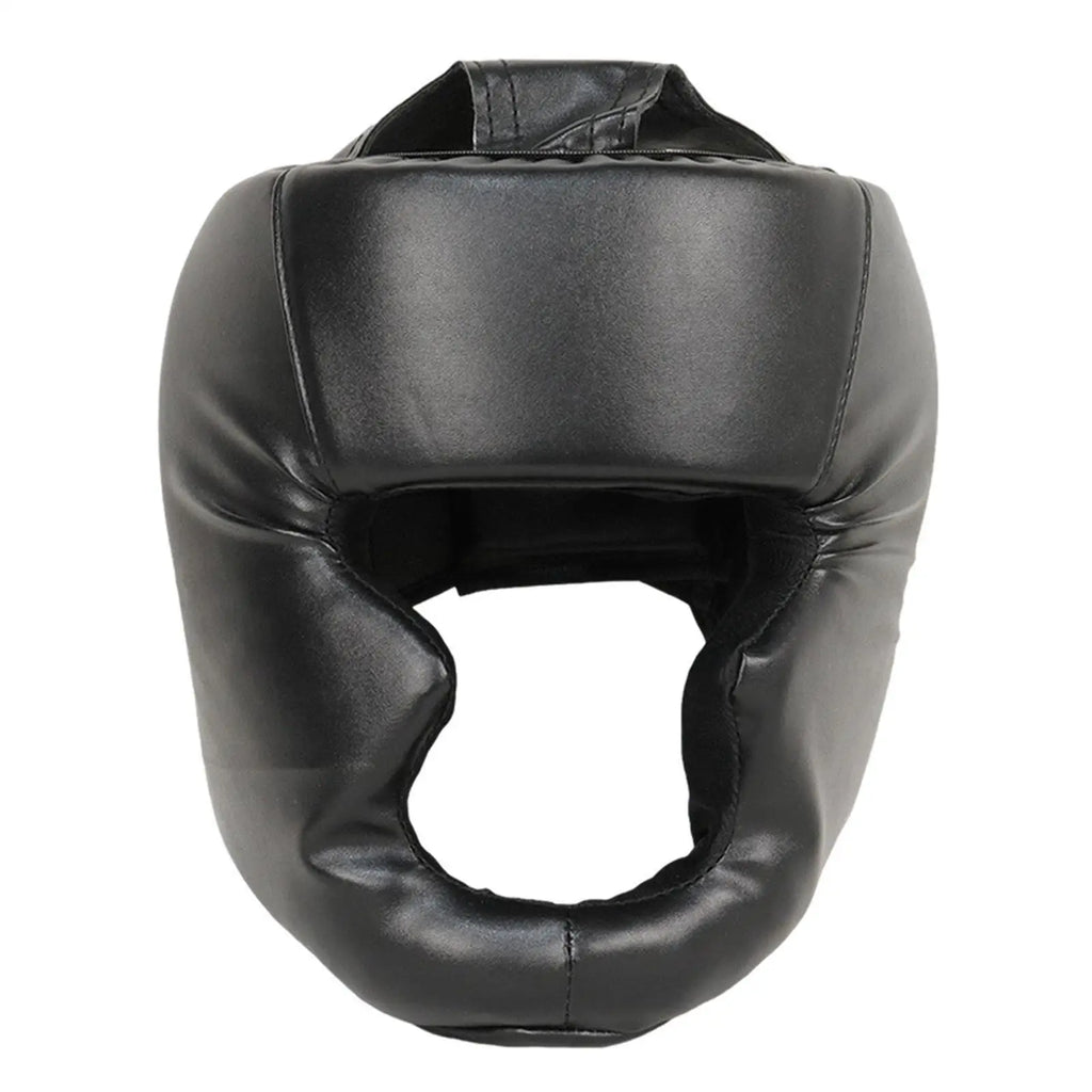Adultes/enfant MMA sécurité gants de boxe casque tête équipement protecteurs gants en cuir PU enfants boxe formation Kickboxing Boxer cible