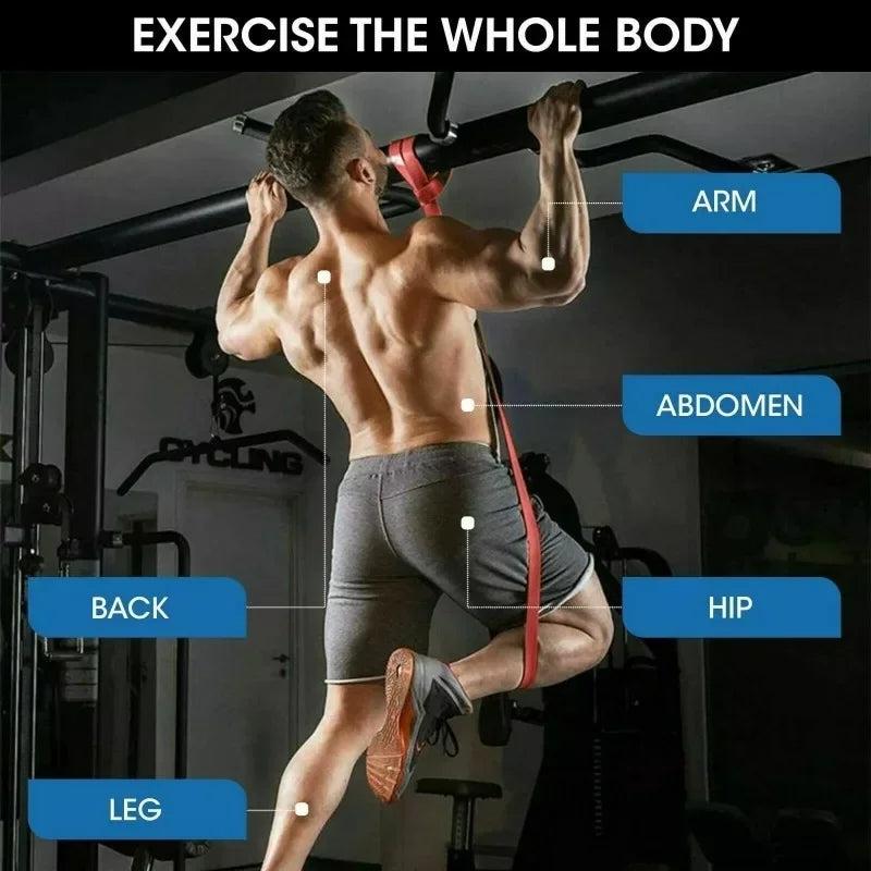 🏋️♂️ ÉLASTIQUES DE RÉSISTANCE & TRACTION FULL BODY 🔥