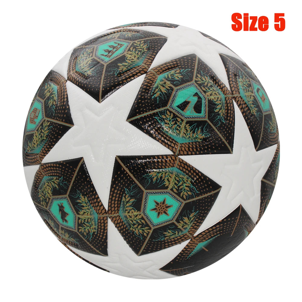 Ballon de Football Standard professionnel Sports de plein air ballons de Match entraînement Football sans couture matériau PU de haute qualité taille 5 taille 4