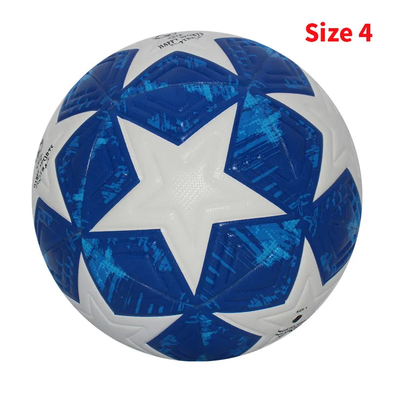 Ballon de Football Standard professionnel Sports de plein air ballons de Match entraînement Football sans couture matériau PU de haute qualité taille 5 taille 4