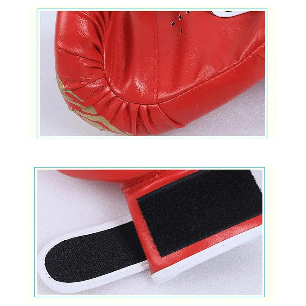 Adultes/enfant MMA sécurité gants de boxe casque tête équipement protecteurs gants en cuir PU enfants boxe formation Kickboxing Boxer cible