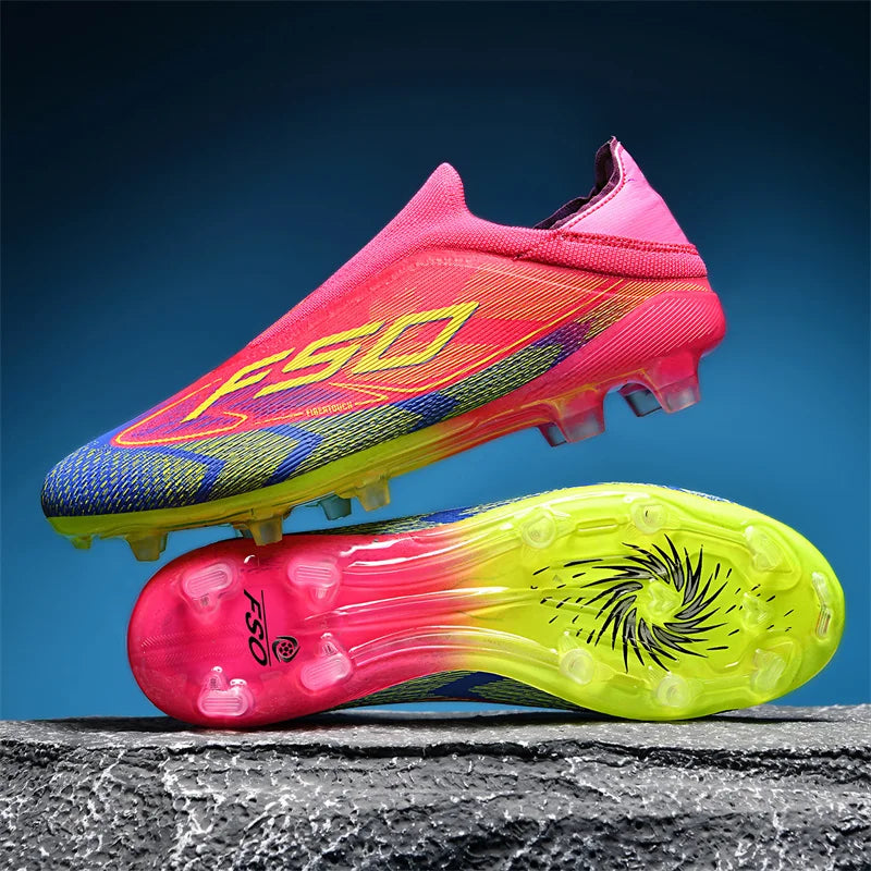 ⚽ Chaussures de Football Ultra-Légères – Vitesse & Précision sur Terrain