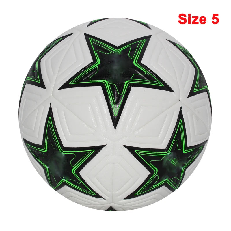 Ballon de Football Standard professionnel Sports de plein air ballons de Match entraînement Football sans couture matériau PU de haute qualité taille 5 taille 4