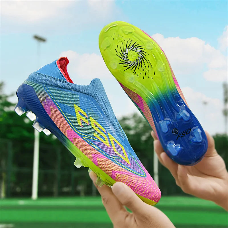 ⚽ Chaussures de Football Ultra-Légères – Vitesse & Précision sur Terrain