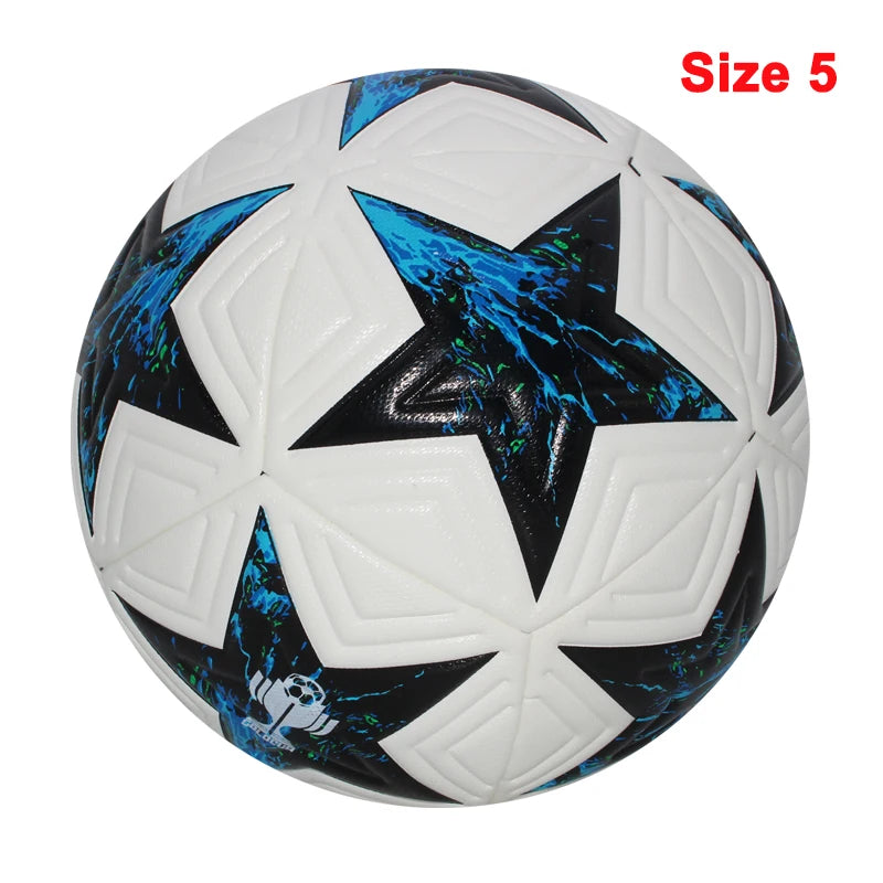 Ballon de Football Standard professionnel Sports de plein air ballons de Match entraînement Football sans couture matériau PU de haute qualité taille 5 taille 4