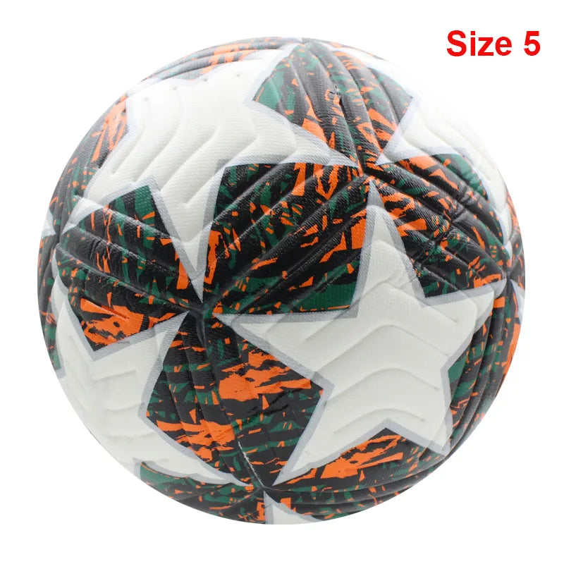 Ballon de Football Standard professionnel Sports de plein air ballons de Match entraînement Football sans couture matériau PU de haute qualité taille 5 taille 4